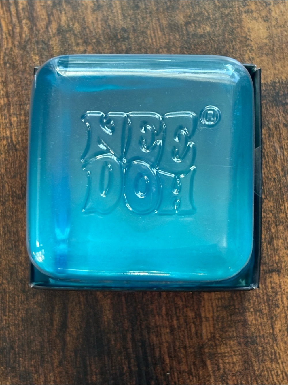 Official Trending Needoh Super Solid Squish Nice Berg in Blue NIB